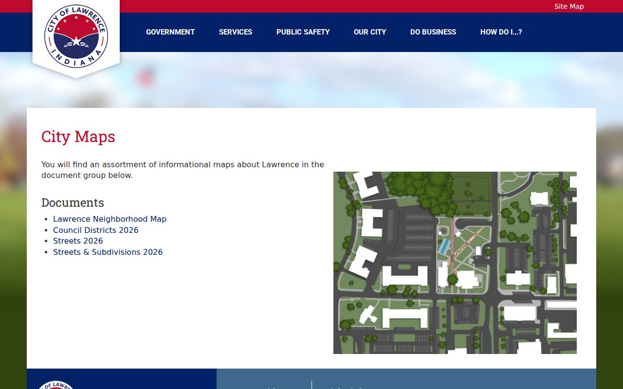 Lawrence neighbors city and neighborhood maps