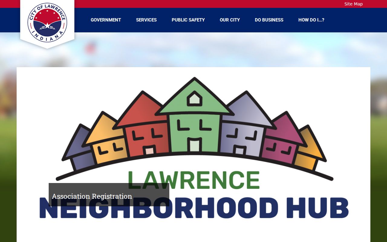 Lawrence neighbors neighborhood registration form