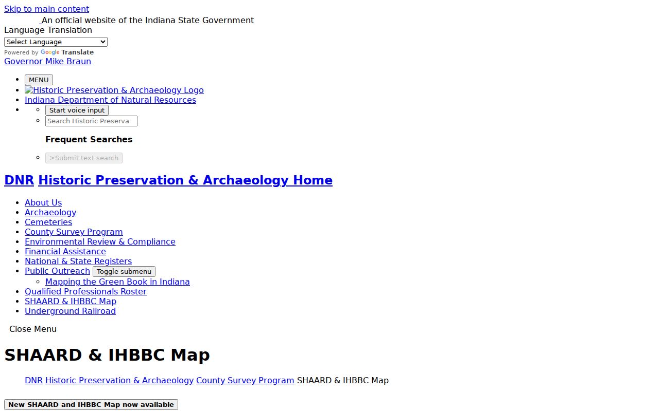 Lawrence previous residents SHAARD historical property search